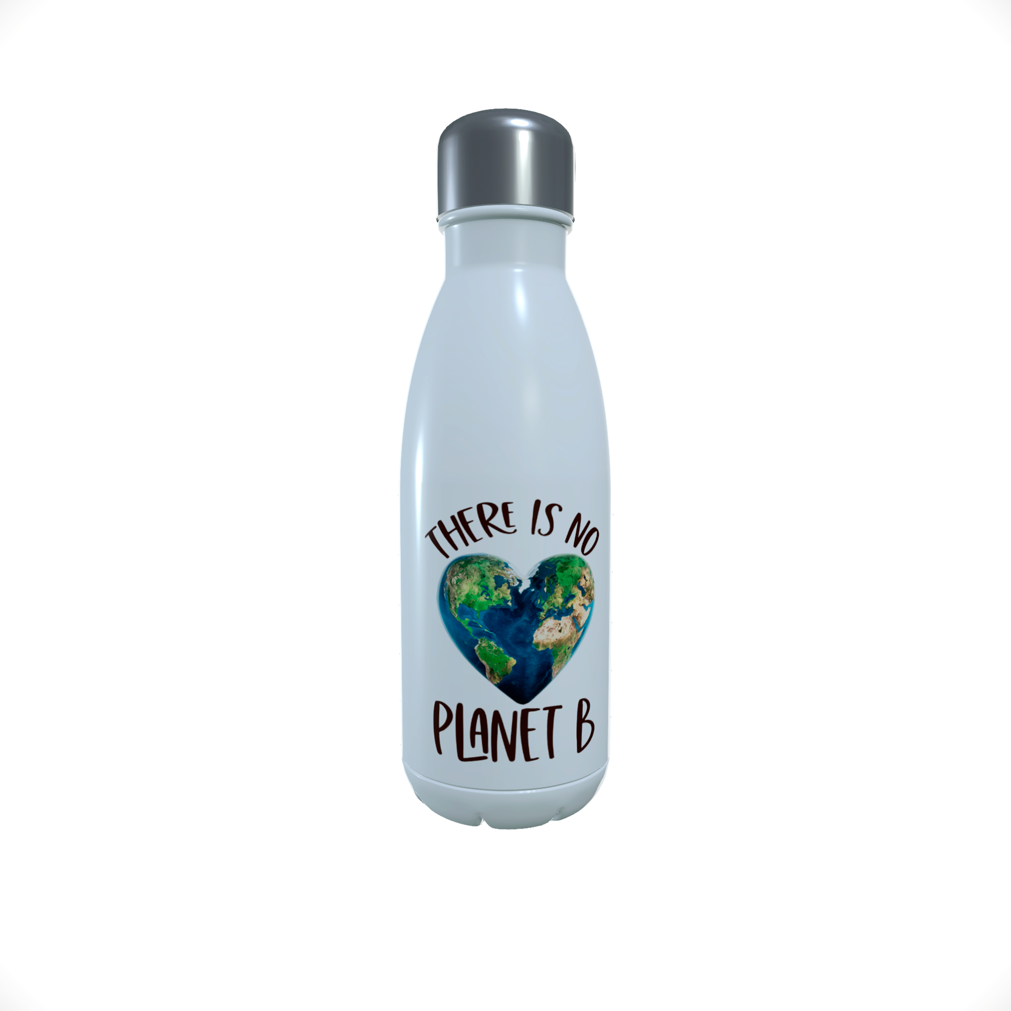 There Is No Planet B Thermos Bottle, Save The Planet Bottle - Click Image to Close